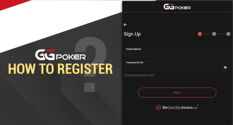 Simple steps to help you sign up on the GGPoker platform