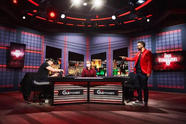 Watch Daniel's game against Phil Hellmuth on High Stakes Duel.