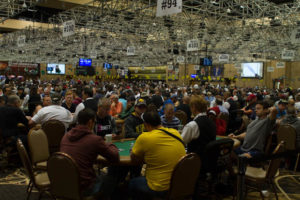 WSOP tournament area