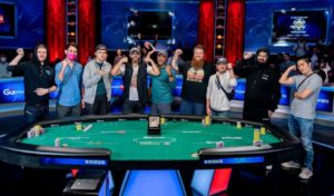 Final 9 of the WSOP Main Event 2021