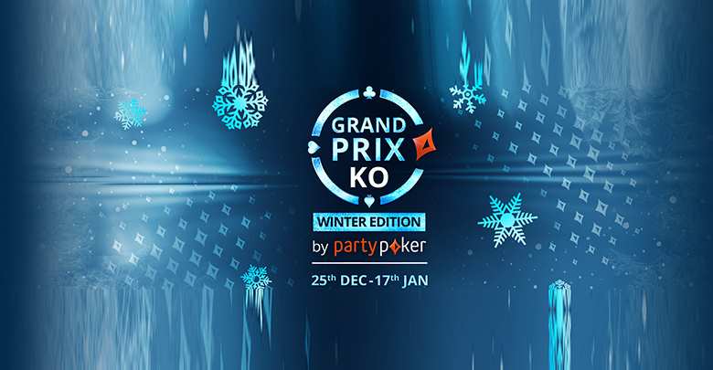 Grand Prix KO at partypoker with 500k guarantee starting 25th of December