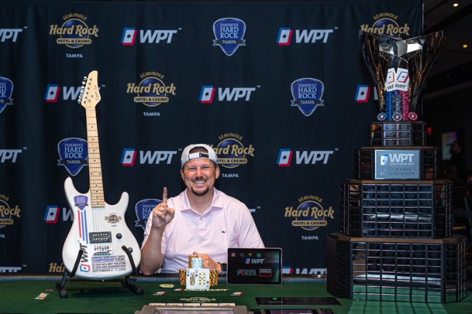 Corey Wade Wins the WPT Seminole Hard Rock Tampa Main Event ($471,686)