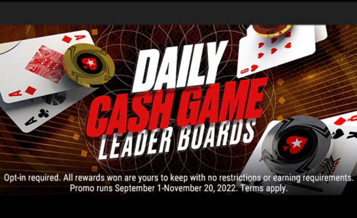 Dive into the Daily Cash Game Leader Boards at PokerStars