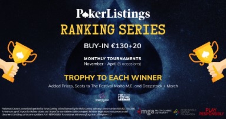 There’s All to Play for in the PokerListings Ranking Series!