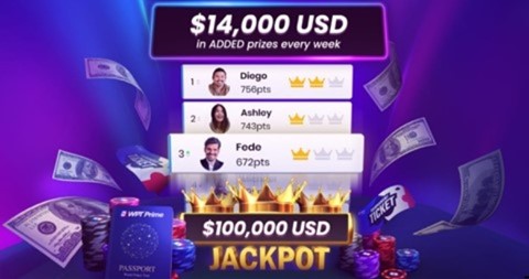 WPT Global $100K jackpot.