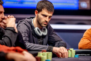 Matthew Ashton, Chip Leader for Day 4 of PPC