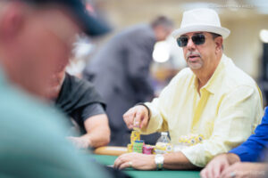 Leonard Clementi, Chip leader after Day 2 of Seniors