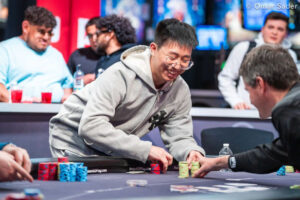 Peng Shan is in the final day of the PLO Championship