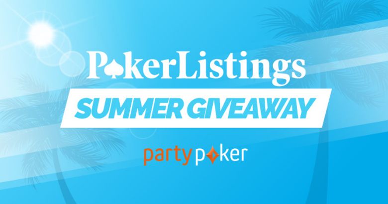 25 partypoker Tickets up for Grabs in PokerListings Summer Giveaway