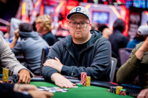 Christopher Brammer, Chip Leader after Day 1c of the Main Event