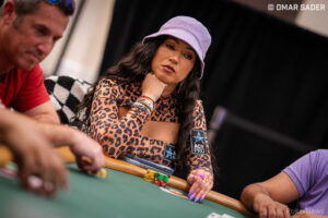 Ebony Kenney stacked more than 150k on Day 2d of the Main