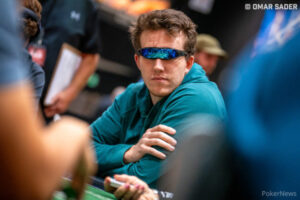 Joshua Payne leads the Main Event after six days of poker