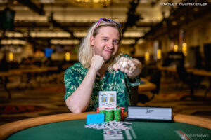 Martin Nielsen, Winner of Event #93: $10,000 Short Deck No-Limit Hold'em for $270,160