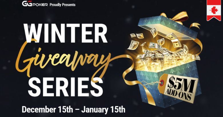 $250 000 Free Add-ons in GGPoker.ca Winter Giveaway Series