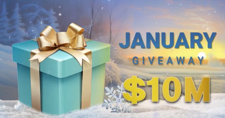 Kickstart the Year With GGPoker $10 000 000 January Cash Giveaway!