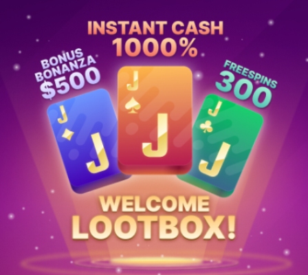 JackPoker Welcome LootBox Offer