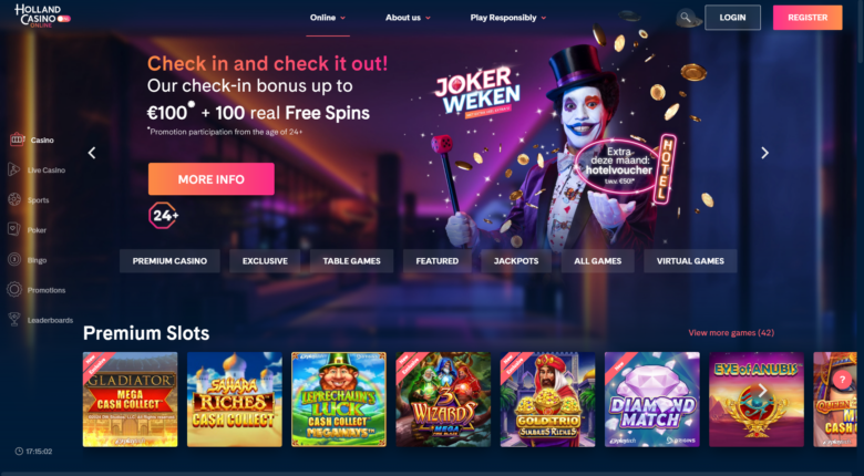 Poker in the Netherlands: Holland Casino Online