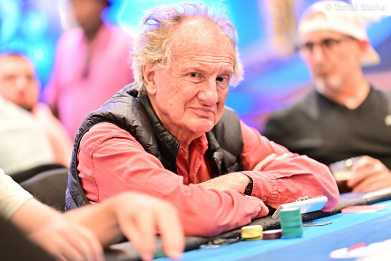 Jean-Noel Thorel playing poker