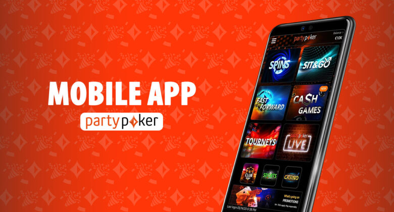 Download and install the official PartyPoker NJ mobile app on your mobile device