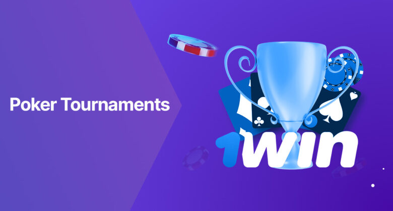 1Win holds poker tournaments every hour