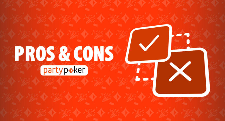 The main pros and cons of the PartyPoker platform