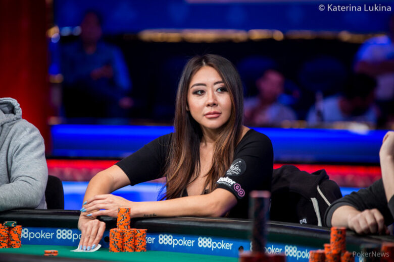 Maria Ho at the WSOP