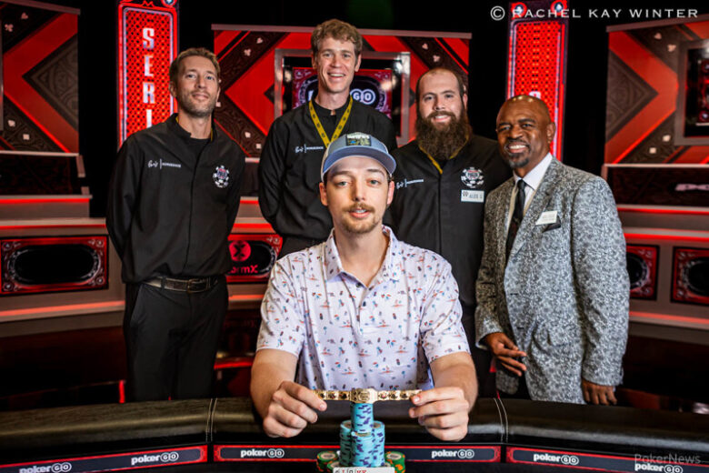 WSOP 2024 John Fauver With Casino Staff