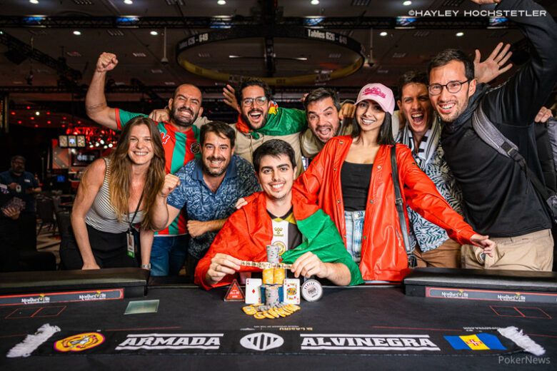 WSOP 2024 Pedro Neves With Friends