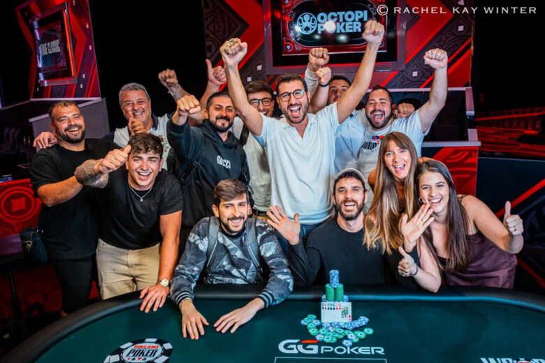 WSOP 2024 Dario Sammartino With Friends