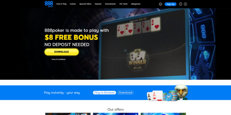 888poker official website