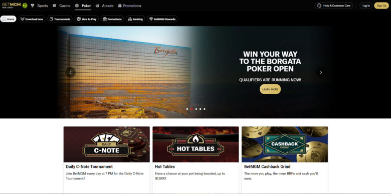 BetMGM official website