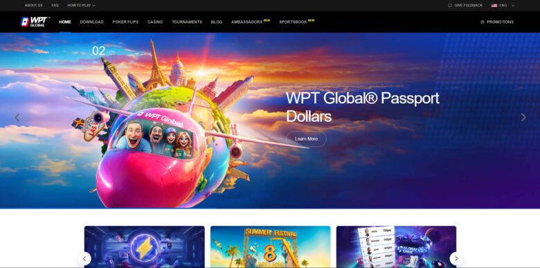 WPT Global official website