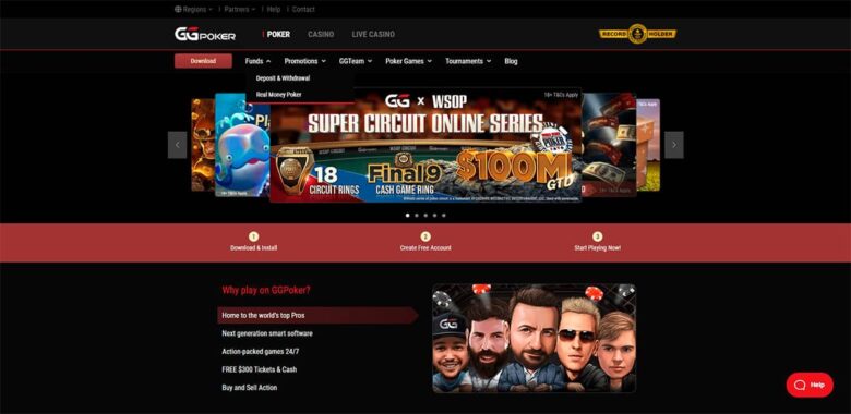 GGPoker Casino software