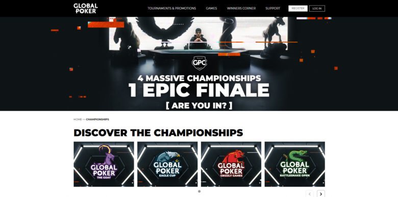 Global Poker tournaments