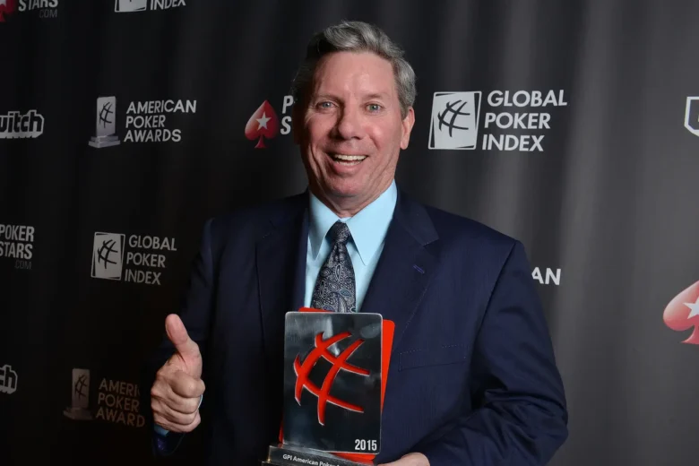 Mike Sexton with GPI 2015 Award