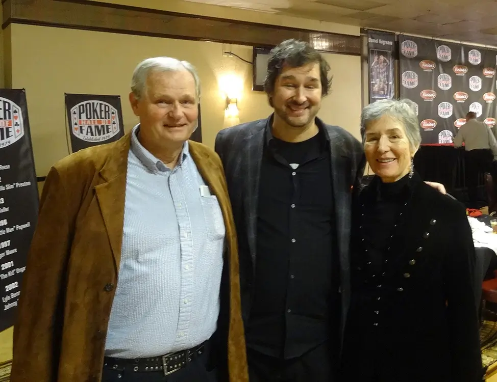 Phill Hellmuth with father and mother