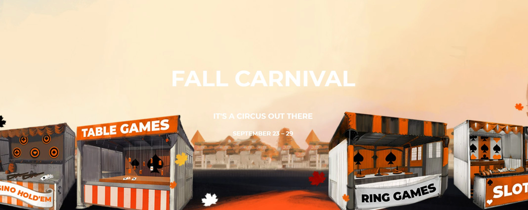 Fall Carnival at Global Poker