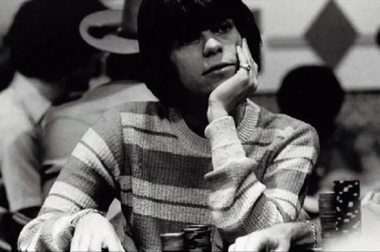 Stu Ungar playing poker