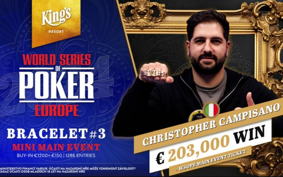 Poker Dealer Turned Champion: Christopher Campisano’s Unbelievable WSOPE Win