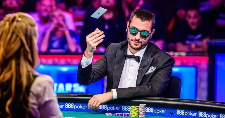 Dario Sammartino legendary photo from WSOP 2019