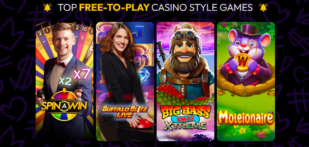 Crown Coins Casino top free-to-play casino style games