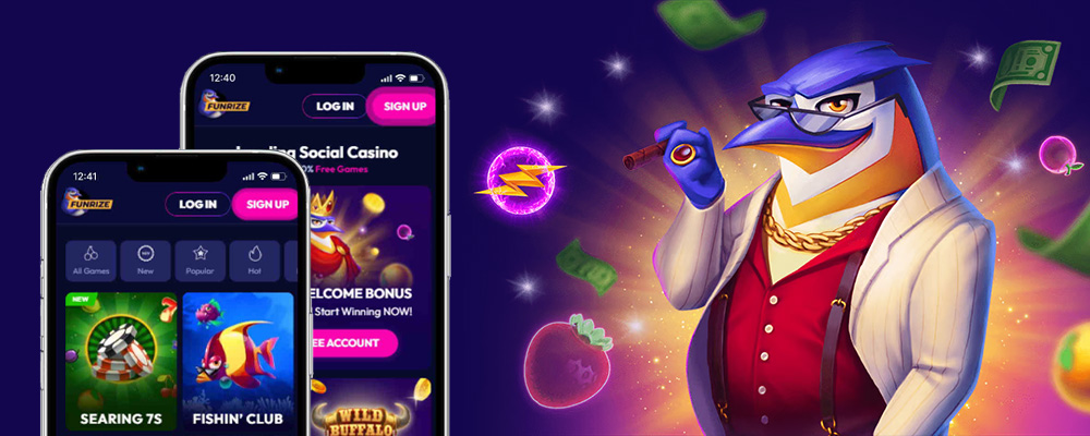 Funrize Casino mobile app