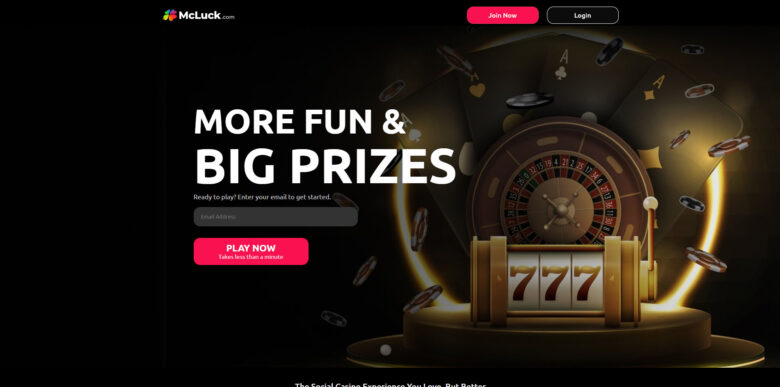 McLuck social Casino official website