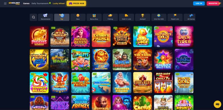 Nolimitcoins Casino games selection