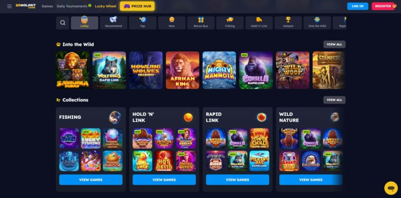 Nolimitcoins Casino games