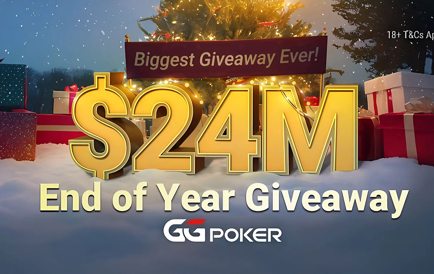 GGPoker Wraps Up 2024 with Massive $24M Giveaway