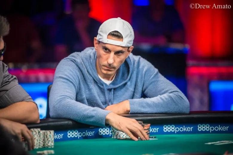 Haralabos Voulgaris playing poker