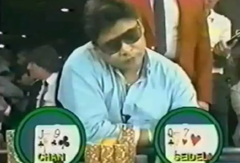 Johnny Chan, WSOP 1988 heads-up