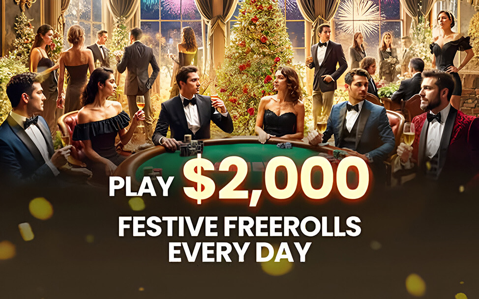 WPT Global Introduces Daily $2,000 Festive Freerolls and Christmas Cash 300% Deposit Bonus