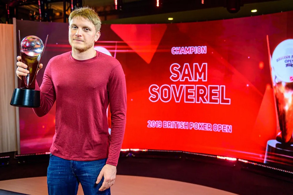 Sam Soverel champion 2019 British Poker Open